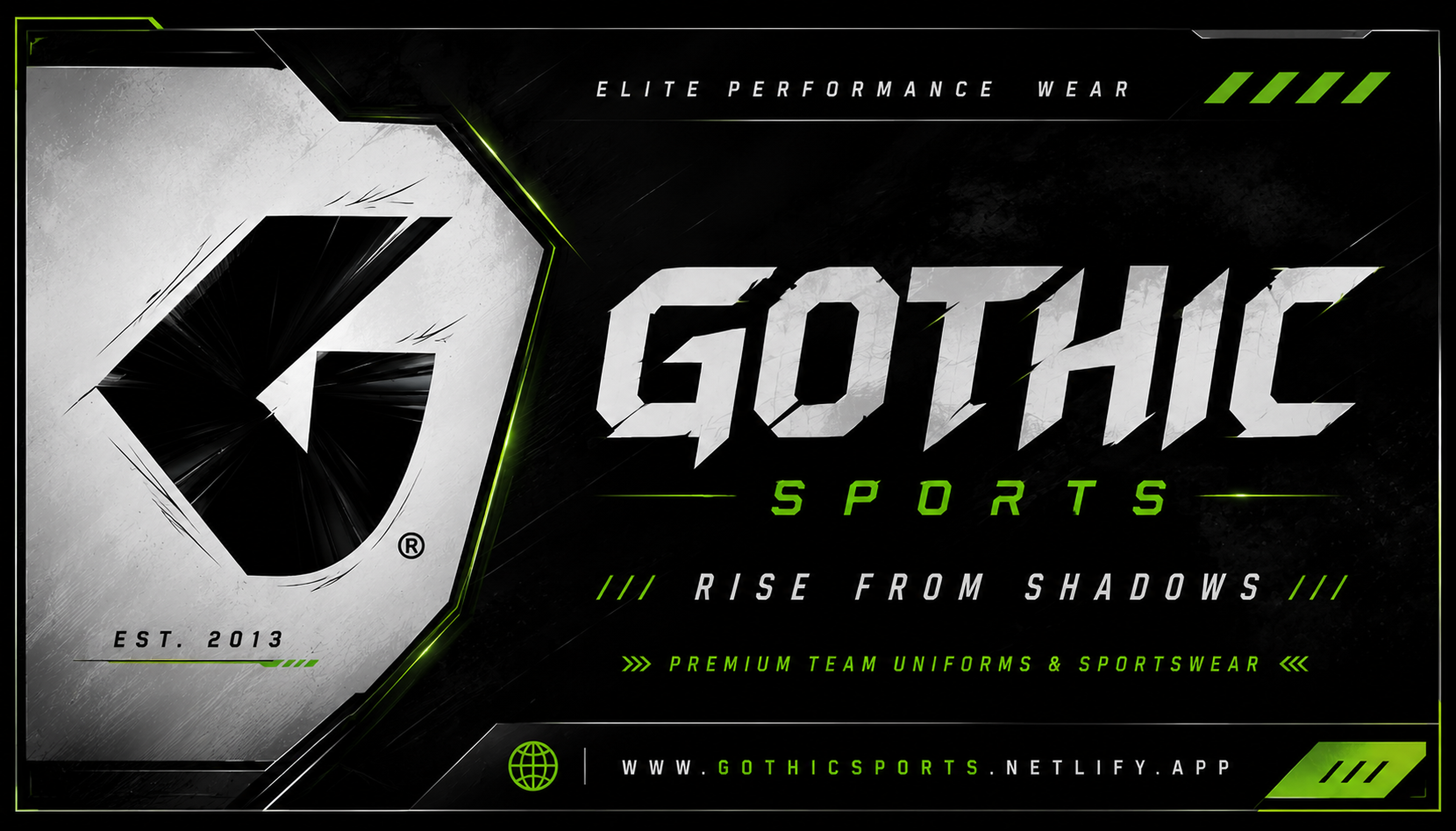 Gothic Sports Team Apparel